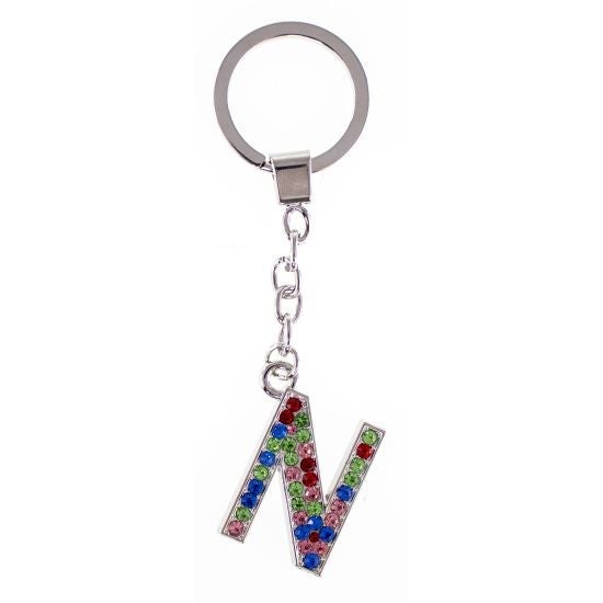 Nøkkelring Alfabet Tinka, N