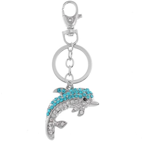 Nøkkelring/Bag Charm Delfin