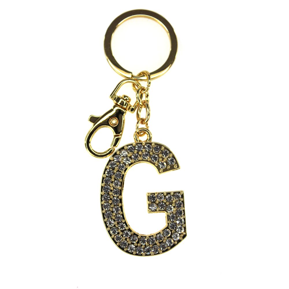 Nøkkelring Alfabet Gull Tinka G