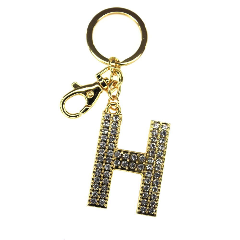 Nøkkelring Alfabet Gull Tinka H