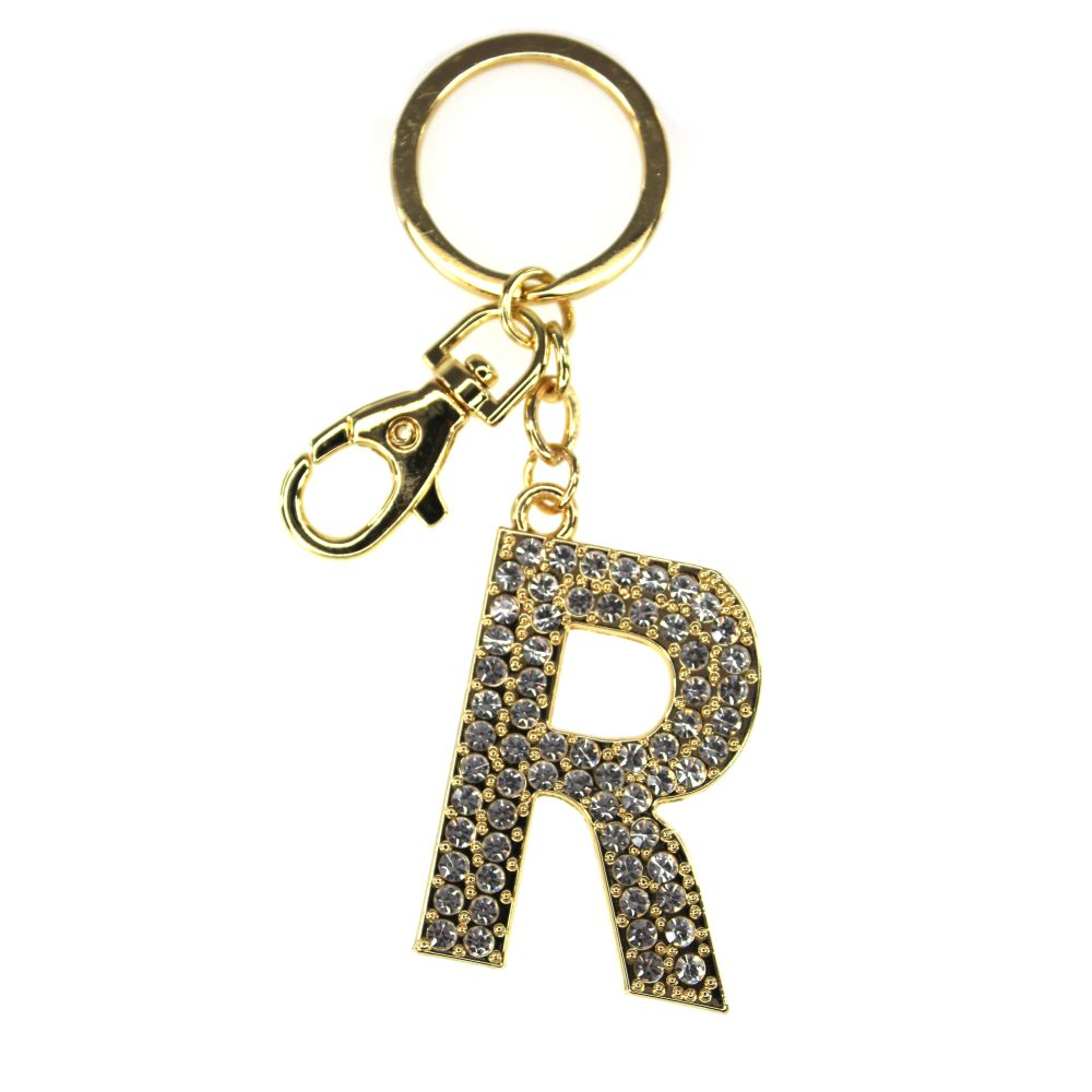 Nøkkelring Alfabet Gull Tinka R
