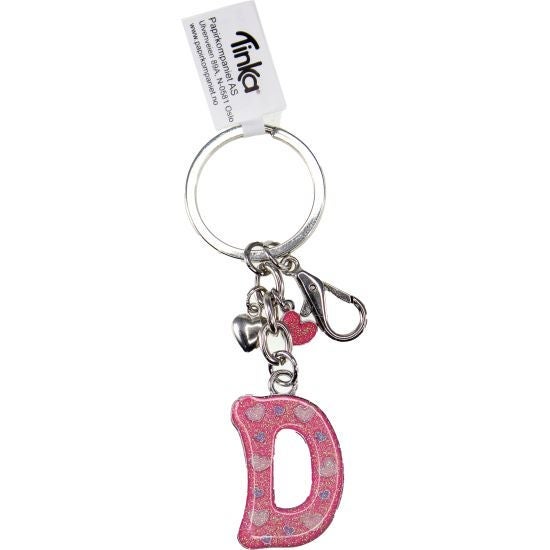 Nøkkelring D, 3 ass