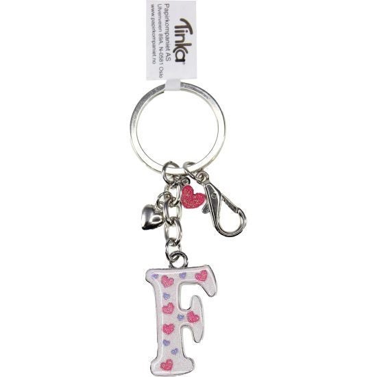 Nøkkelring F, 3 ass