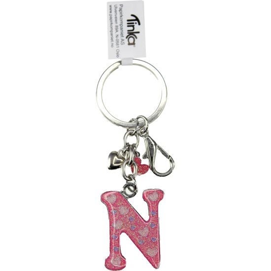 Nøkkelring N, 3 ass
