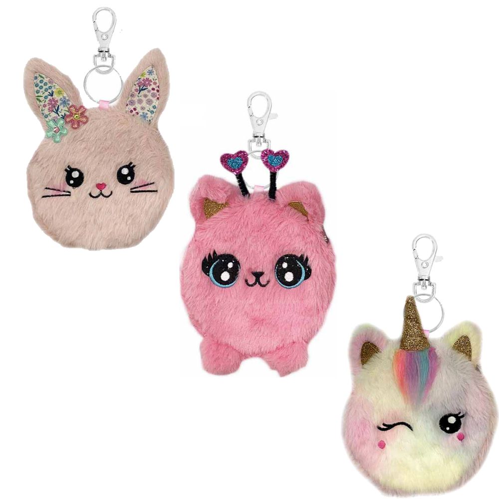 Nøkkelring m/pengepung