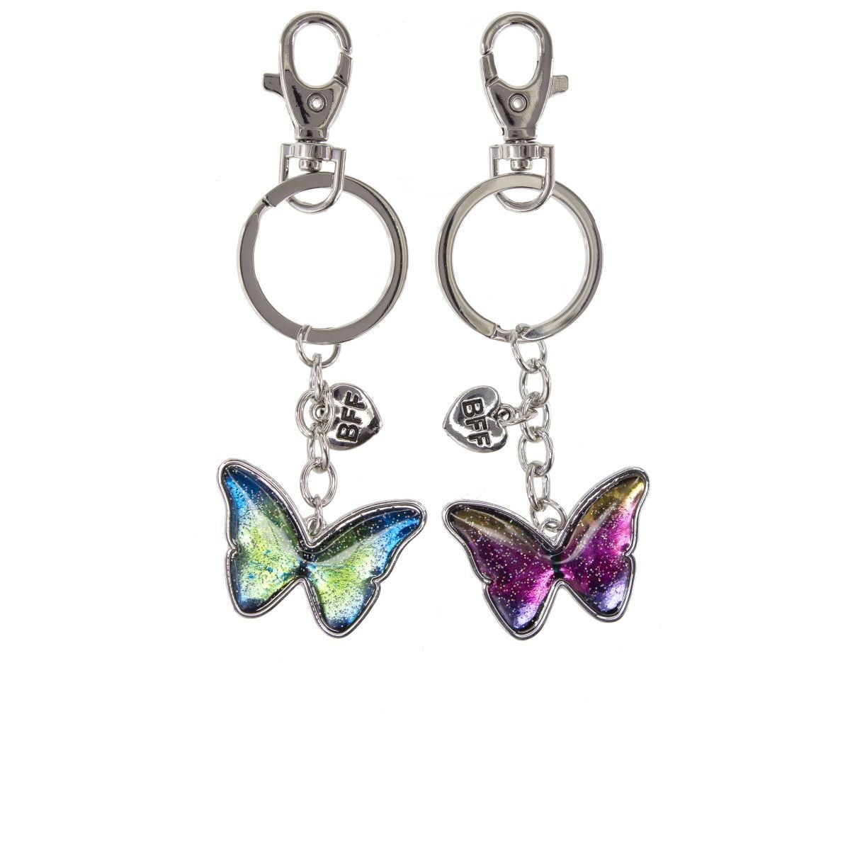 Nøkkelringer Sommerfugl 2 Stk BFF Tinka