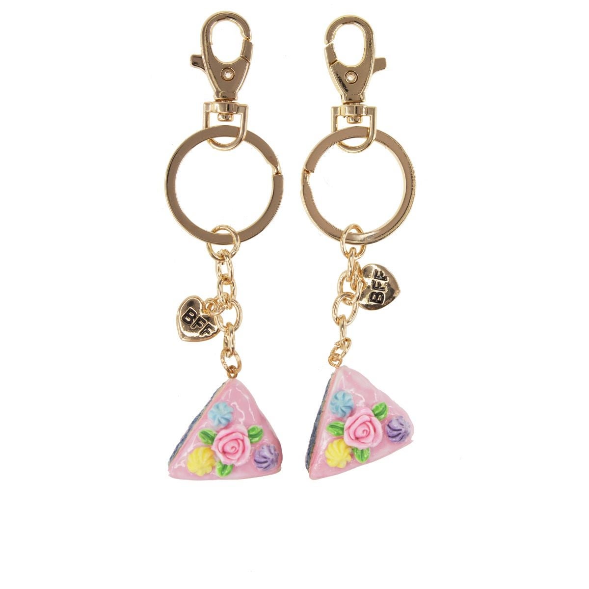 Nøkkelringer Kake 2 Stk BFF Tinka