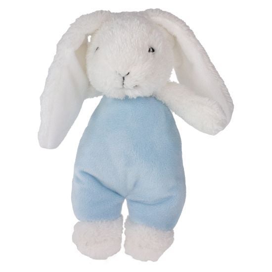 Kanin 20 cm hvit/blå Tinka Baby