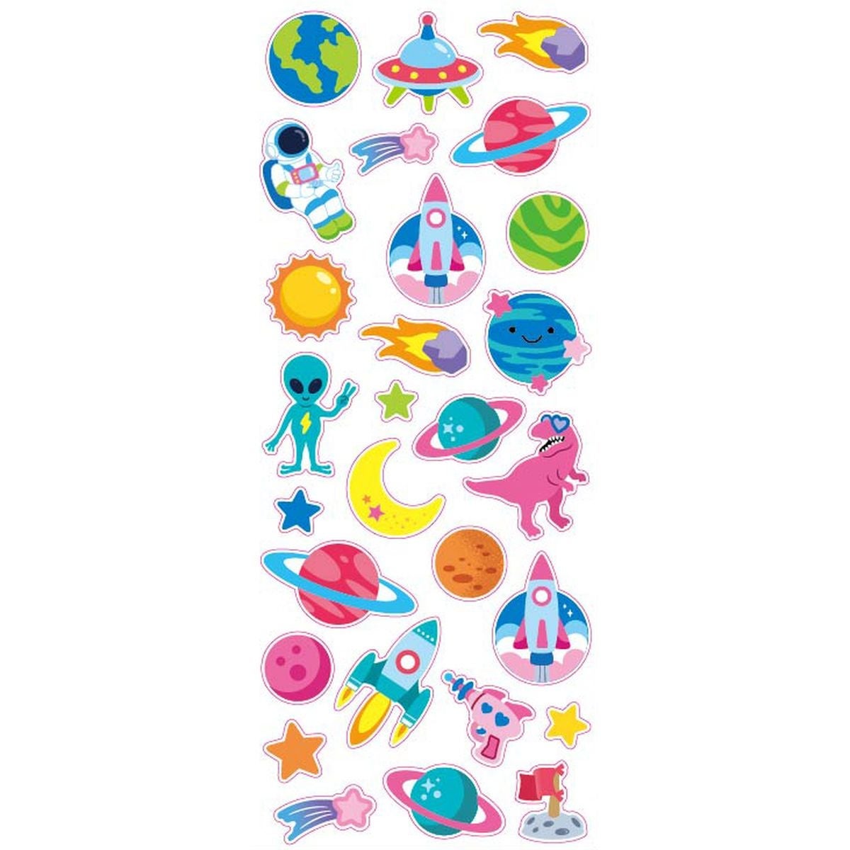 Stickers Space Tinka
