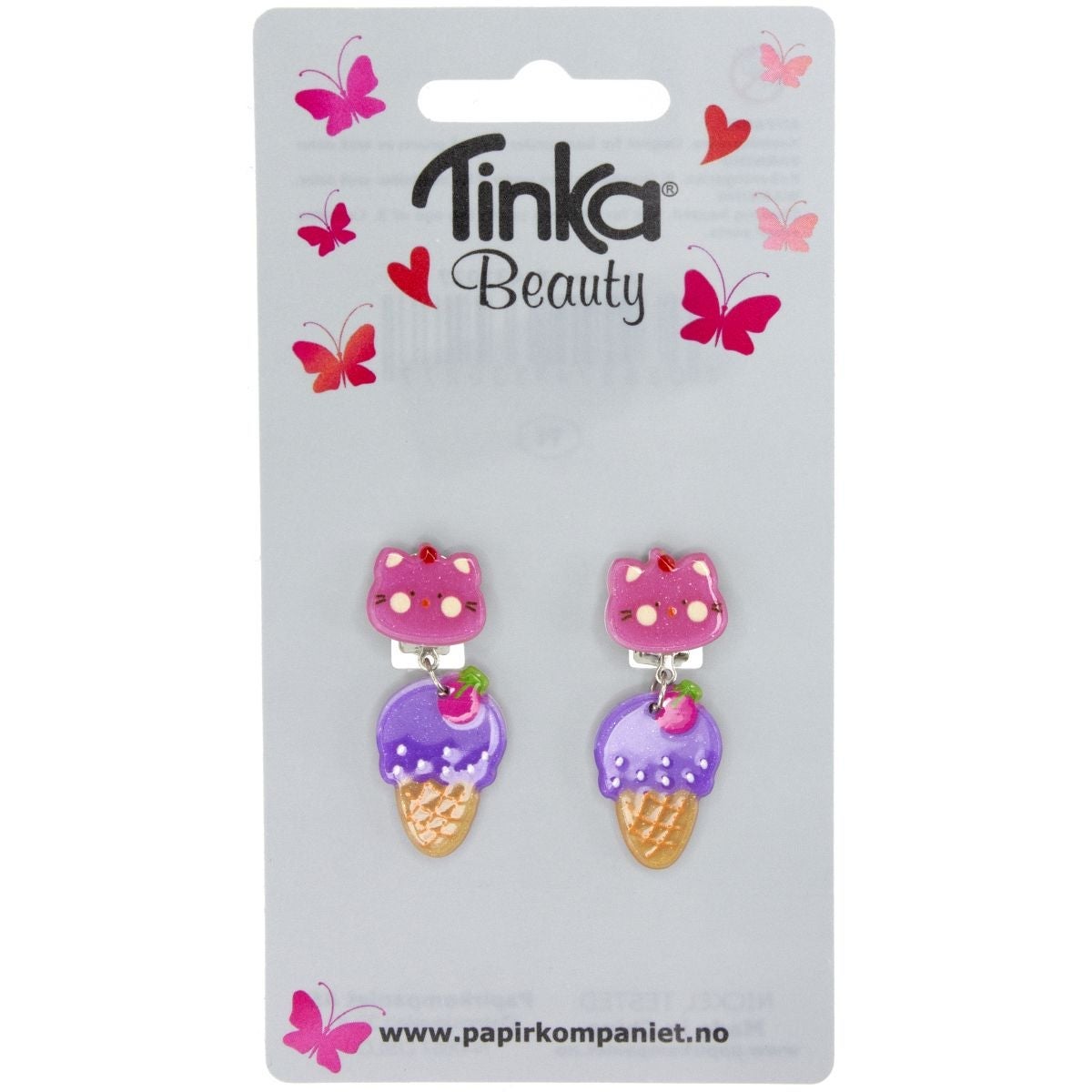 Øreklips Iskrem Tinka