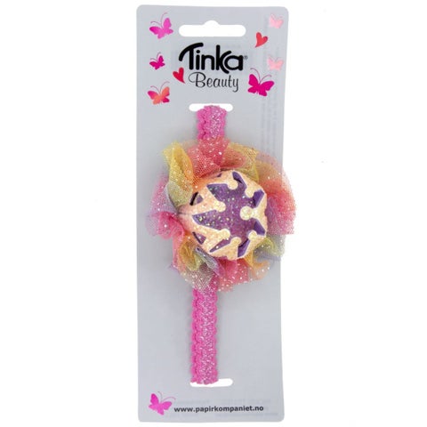 Hårbånd m/regnbuekrone Tinka Beauty