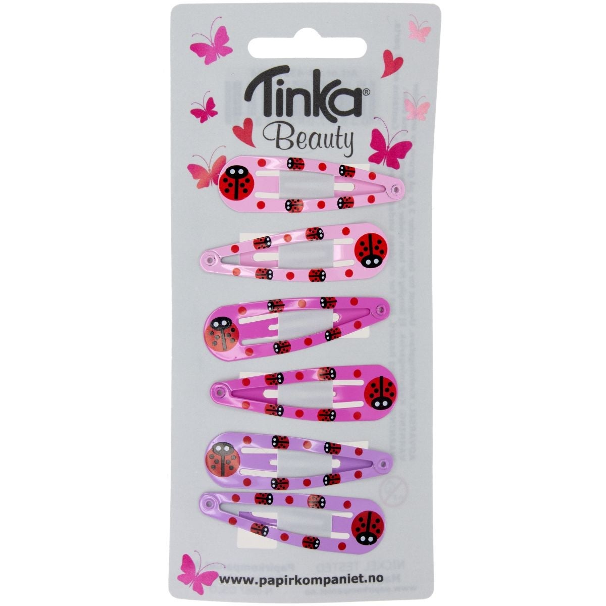 Hårklips Marihøne 6 Stk Tinka Beauty