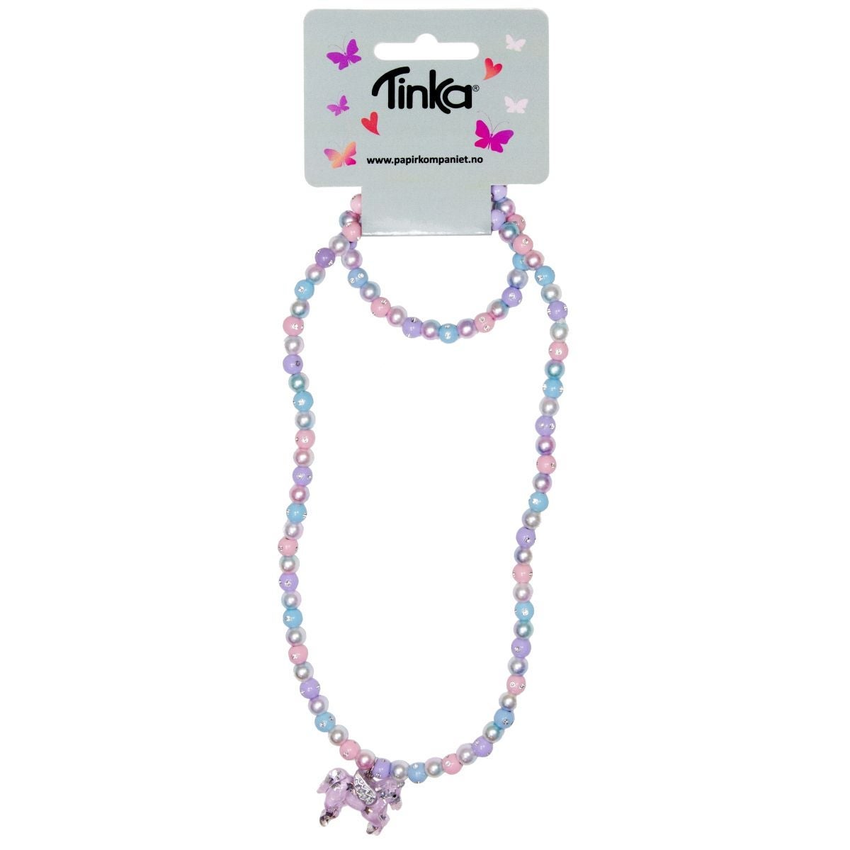 Halskjede/armbånd Lilla Unicorn