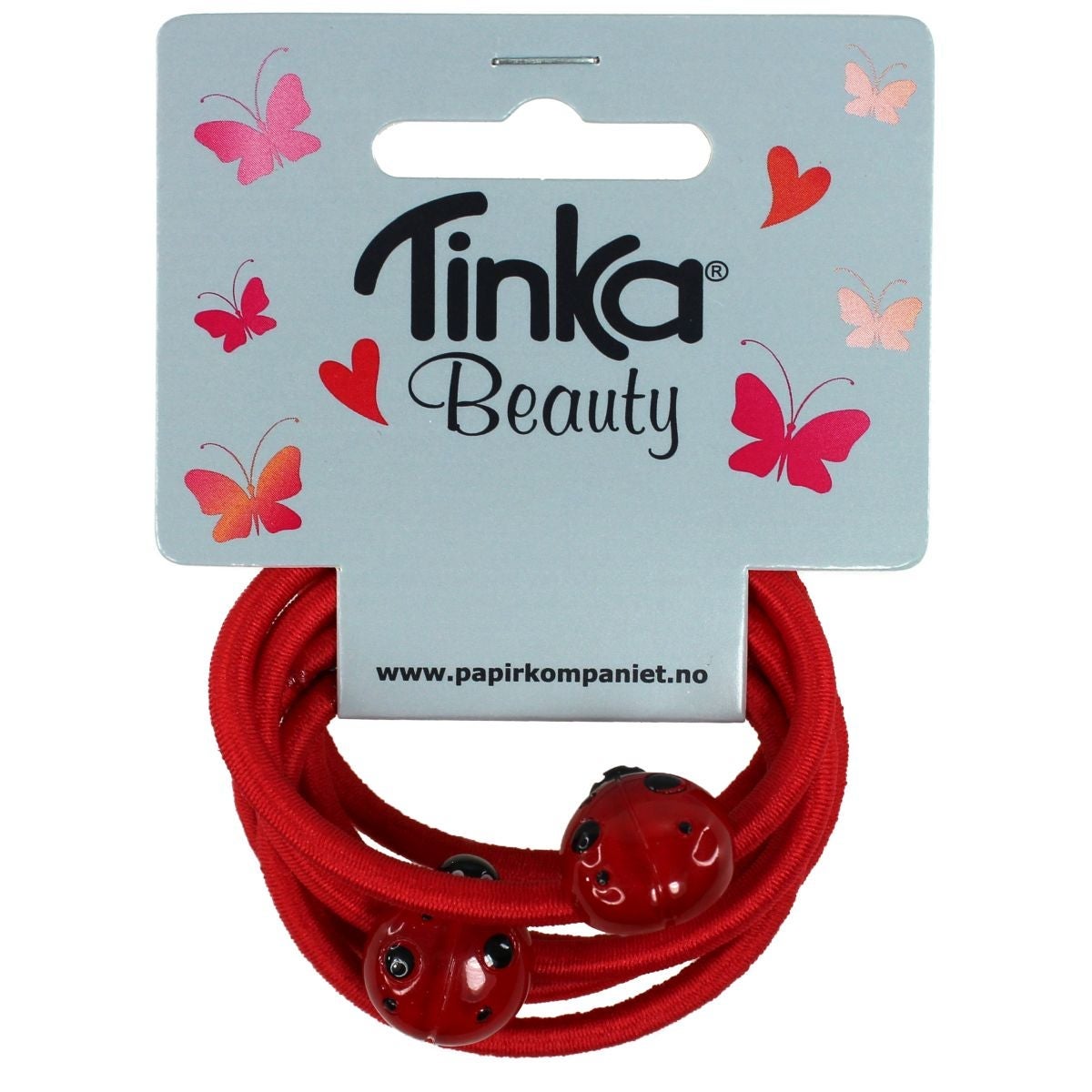 Hårstrikk m/marihøne 6 Stk