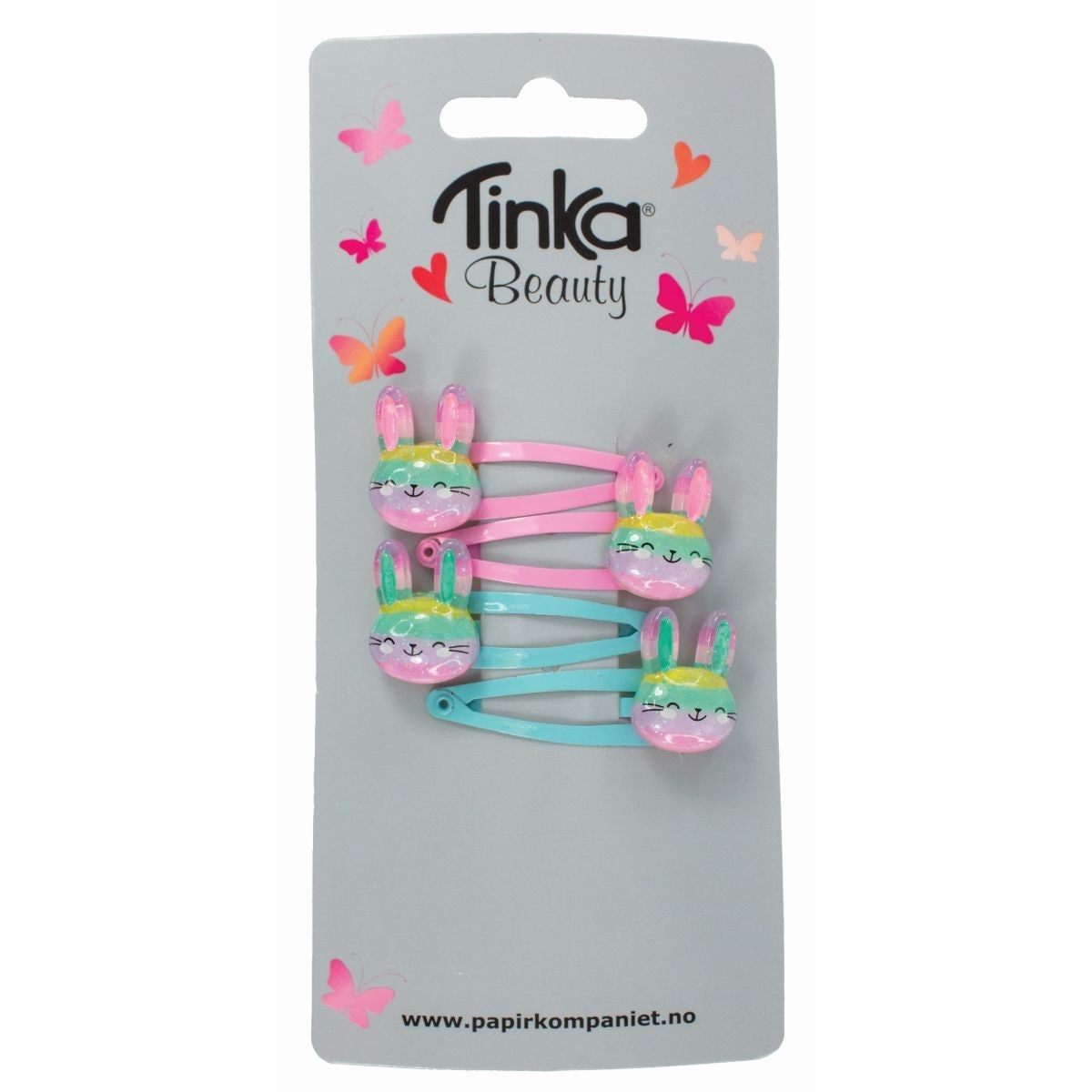 Hårklips kanin 4 stk