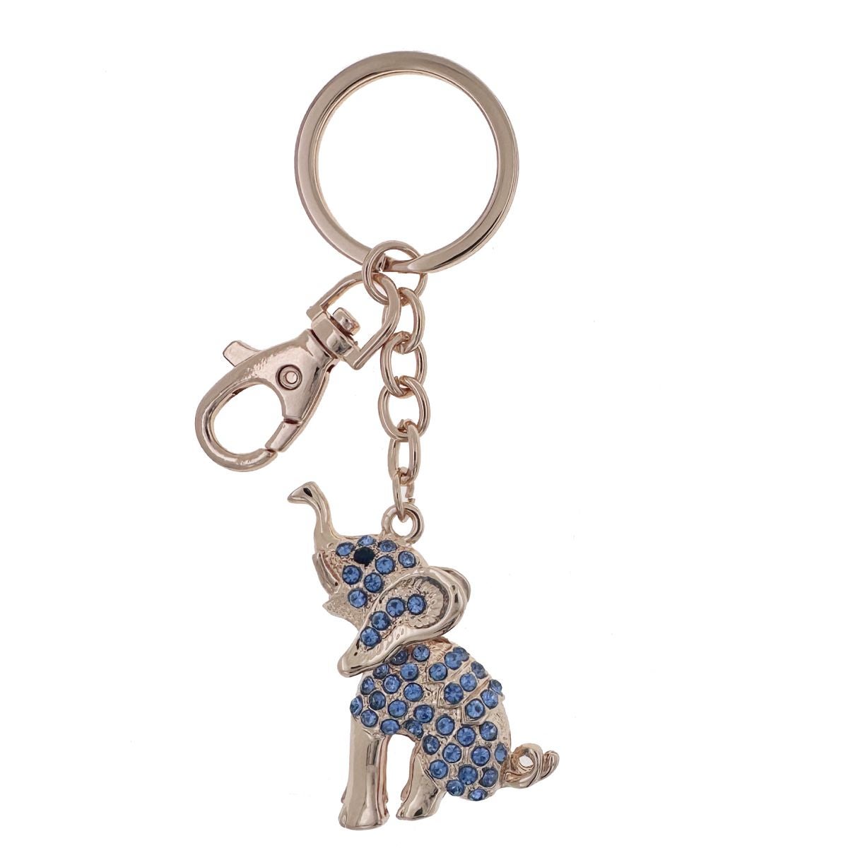 Nøkkelring/Bag Charm Elefant