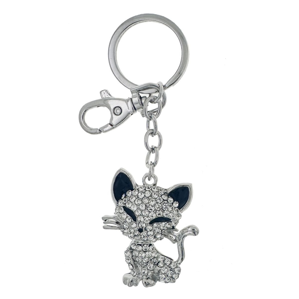 Nøkkelring/Bag Charm Katt