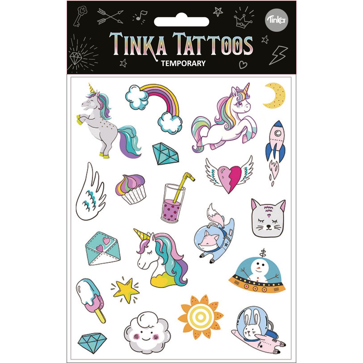Tatovering Unicorn Etc Tinka Tattoo