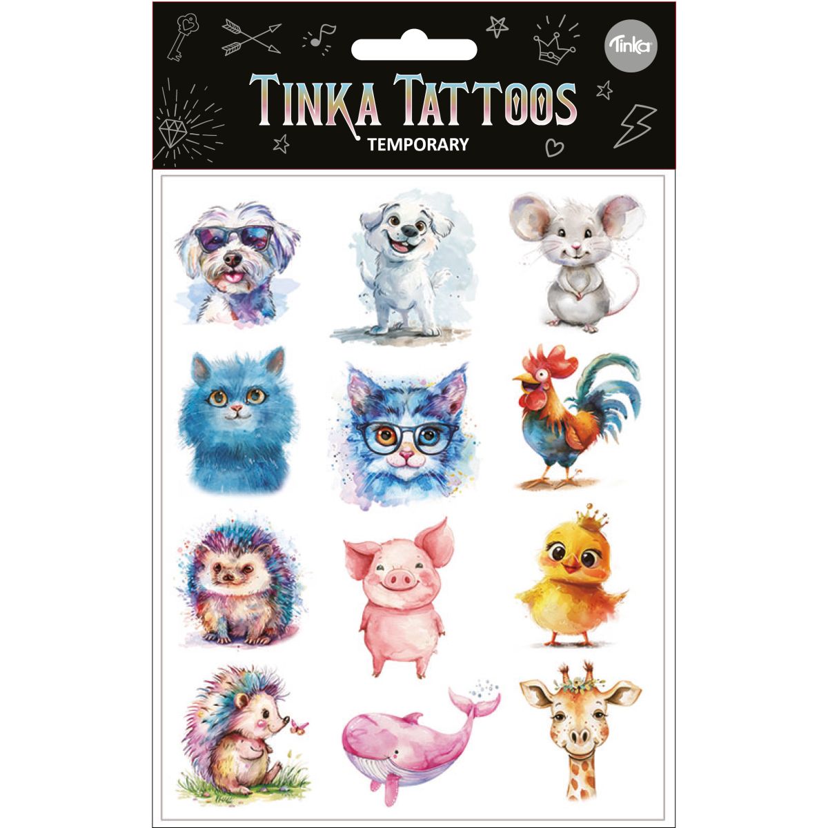 Tatovering Søte Dyr Tinka Tattoo