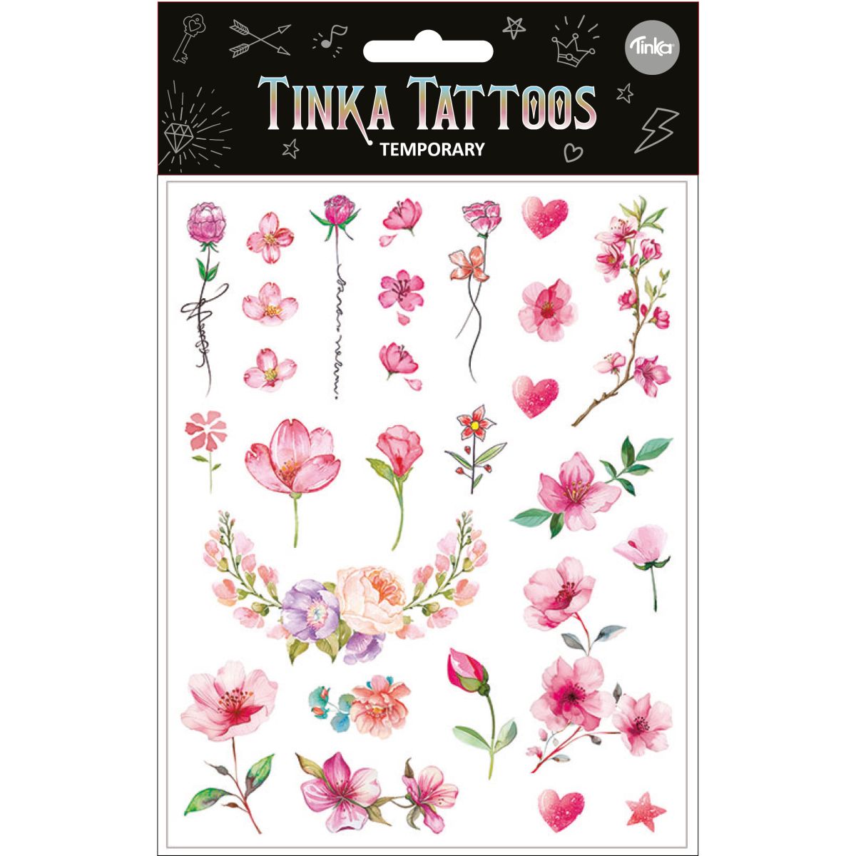 Tatovering Flower Tinka Tattoo