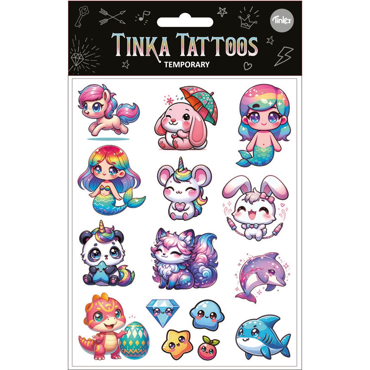 Tatovering Søte Figurer Tinka Tattoo