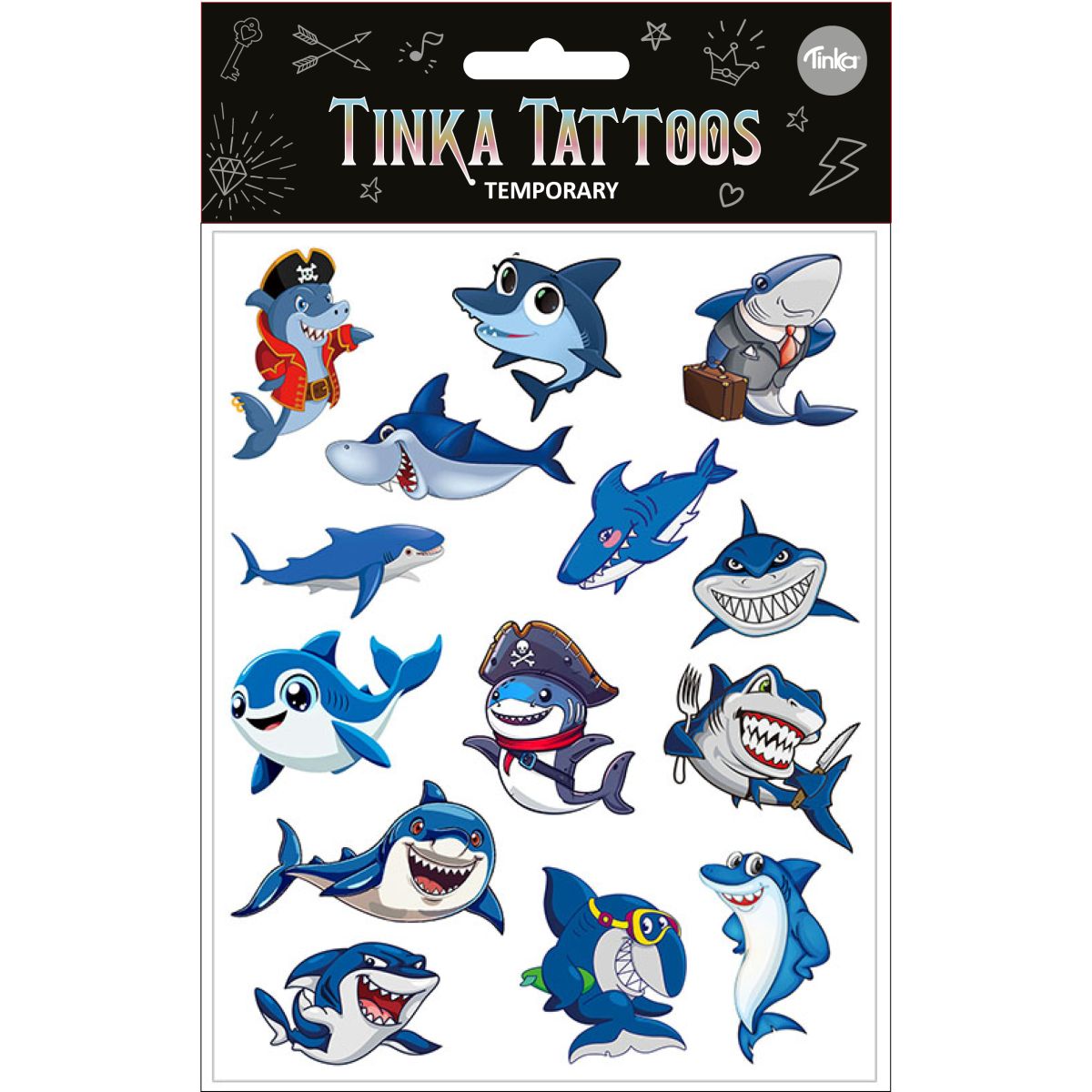 Tatovering Shark Tinka Tatto
