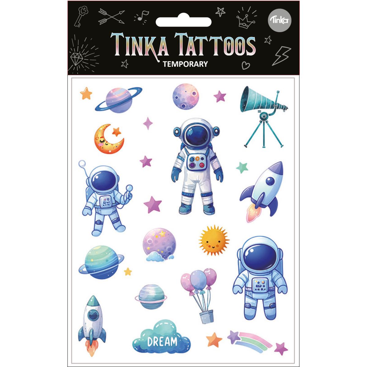 Tatovering Austronaut Tinka Tattoo
