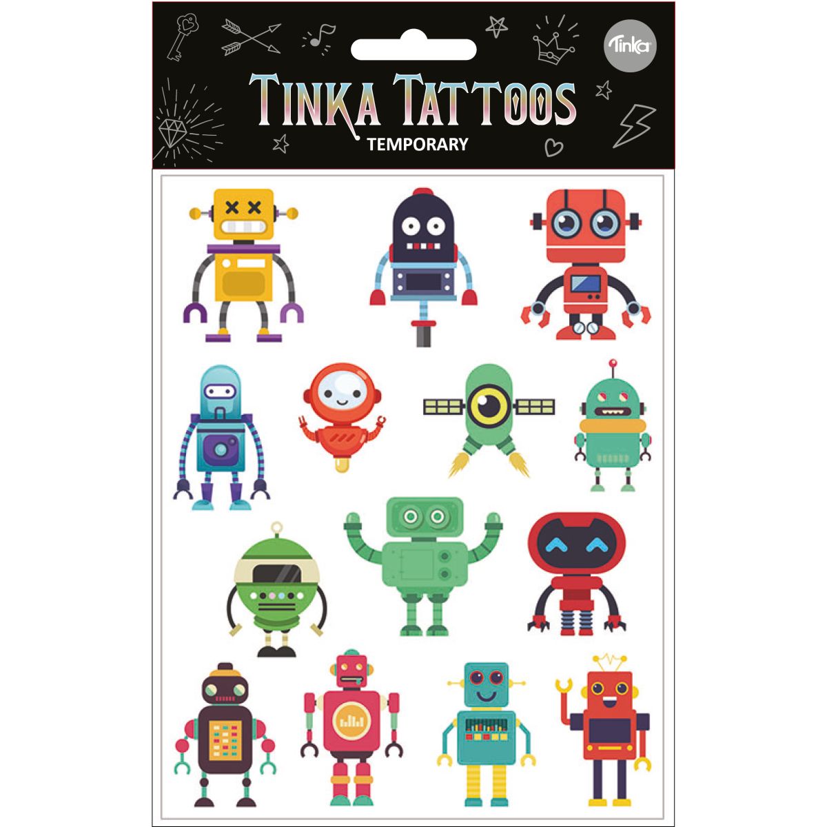 Tatovering Robot Tinka Tattoo