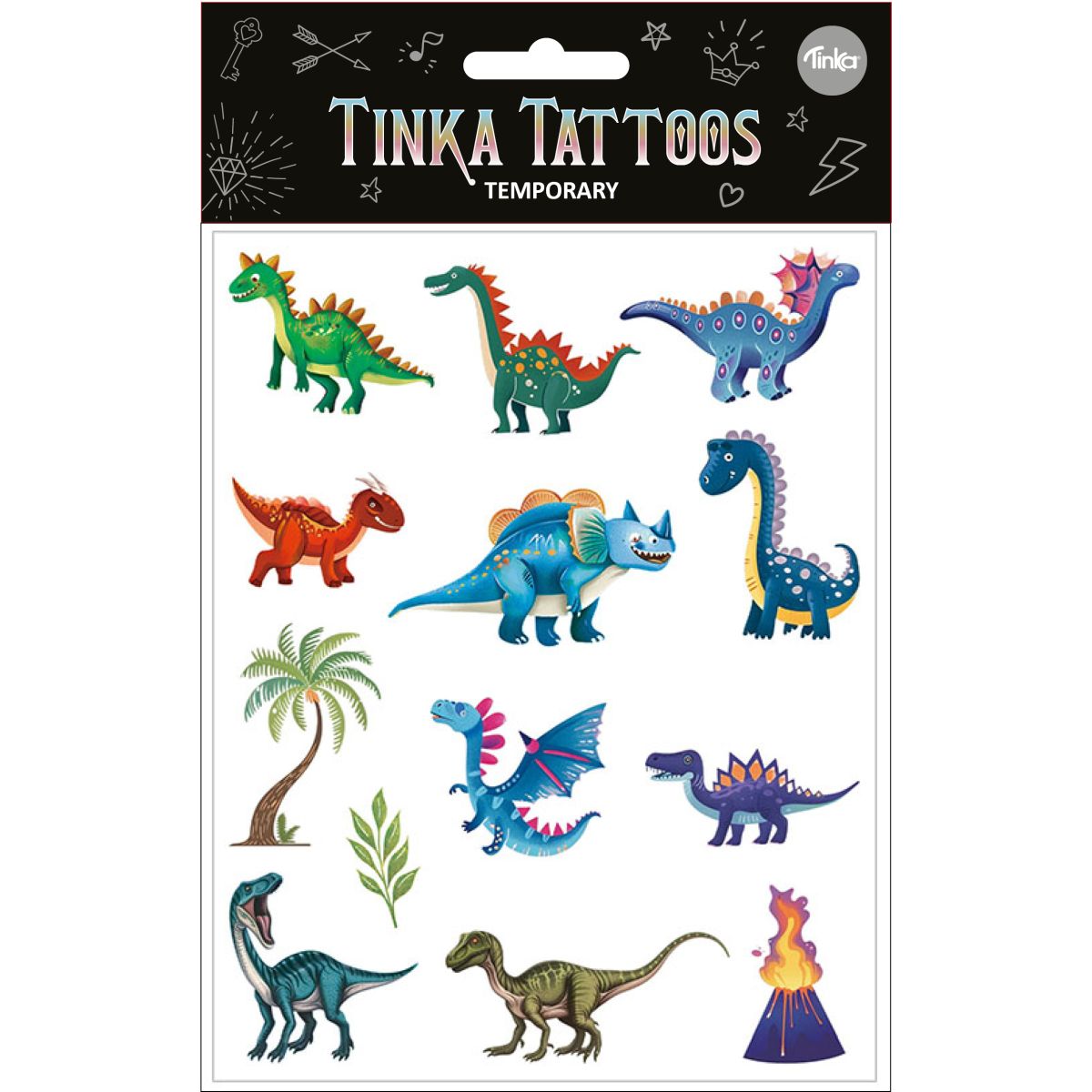 Tatovering Dinosaur Tinka Tattoo