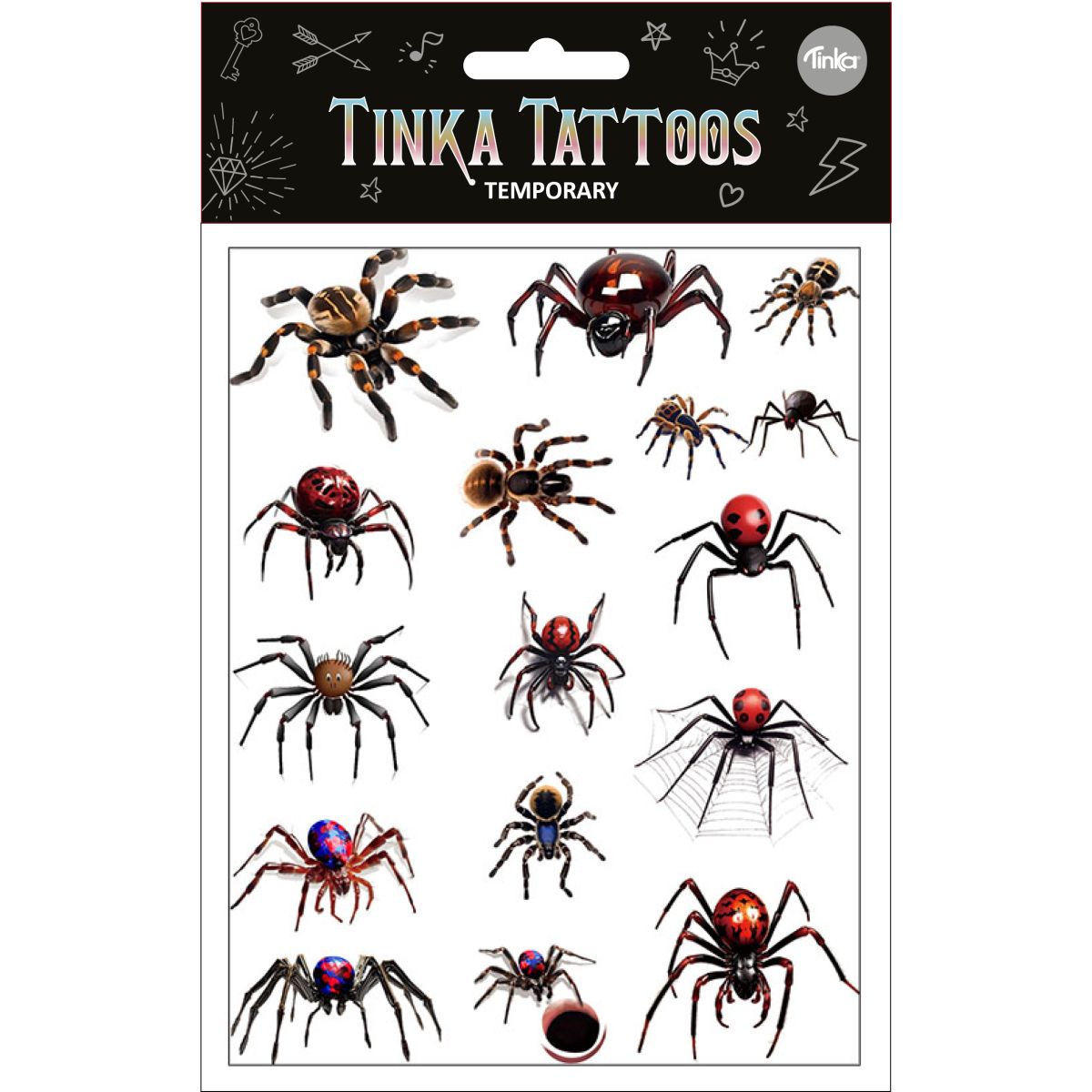 Tatovering Spider Tinka Tattoo
