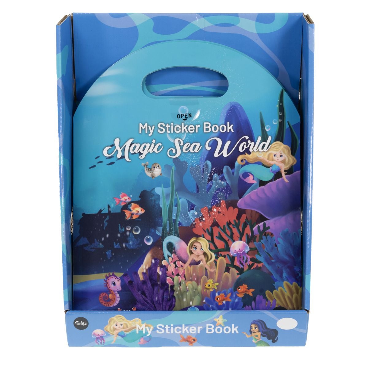 Stickersbok Havfruer 23/70x30cm Tinka