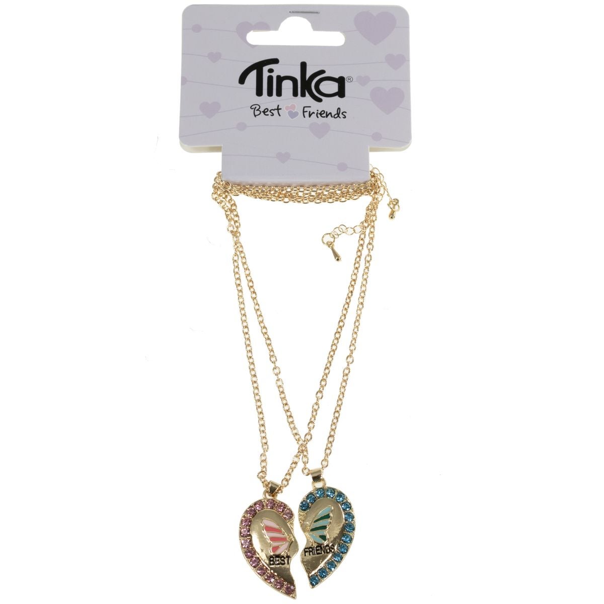 Kjede Bff Hjerte 2stk Tinka Best Friend
