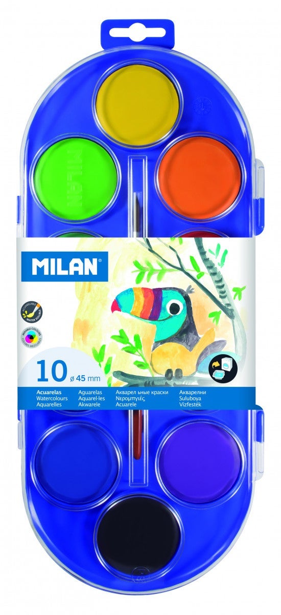 Maleskrin Milan Big 10 farger