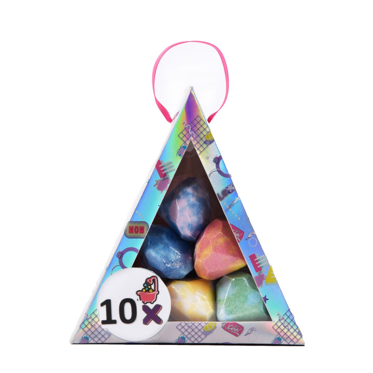 Create It Bath Bomb Triangle 10pk
