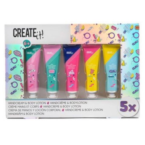 Create It Hand Cream & Body Lotion 5pk