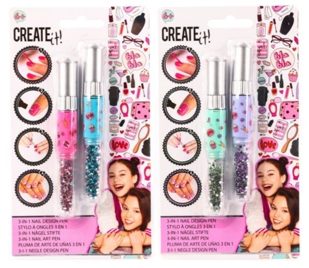 Create It 3-i-1 Neglelakk Penn