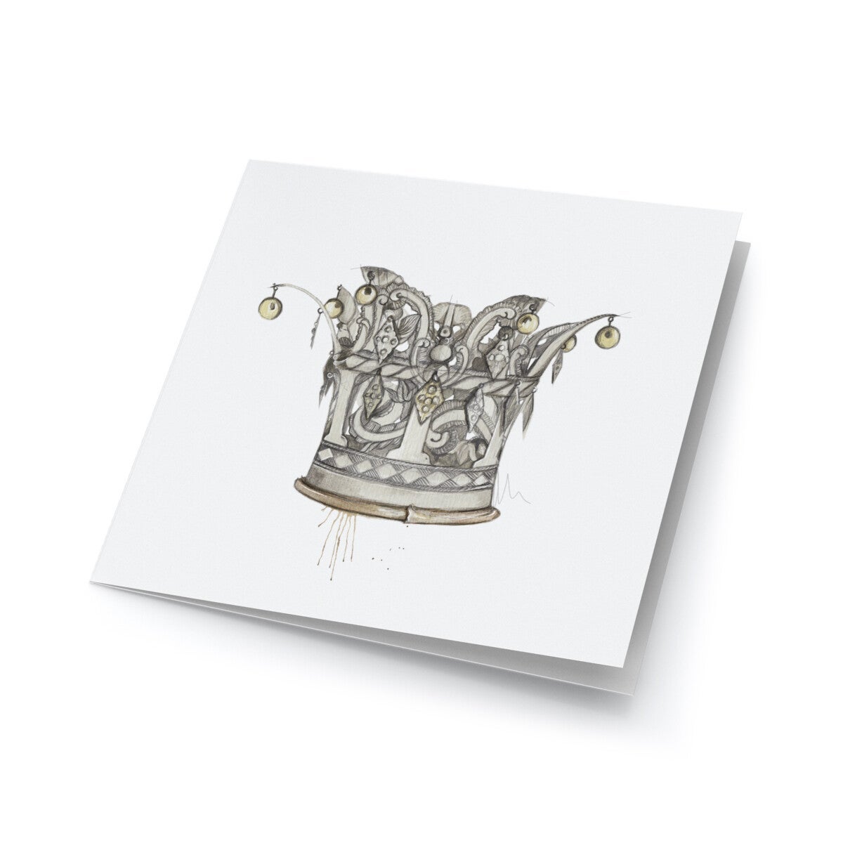 Kort Brudekrone Emmeselle