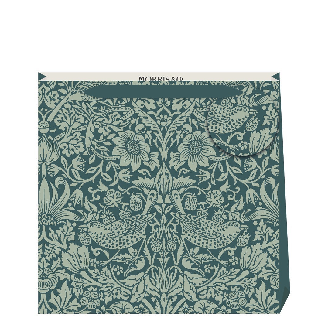 Gavepose Strawberry Thief Green M