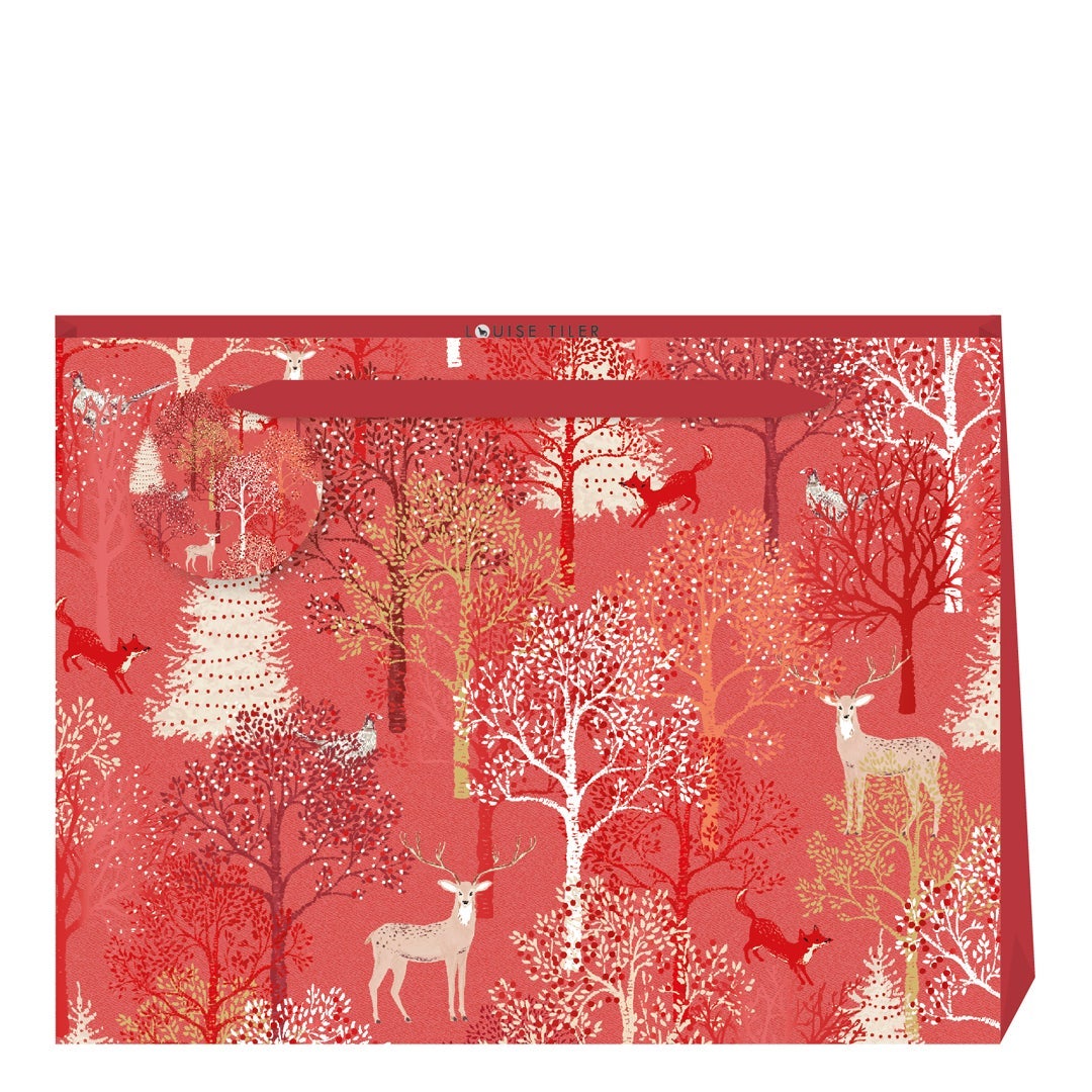 Gavepose Christmas Forest Shopper