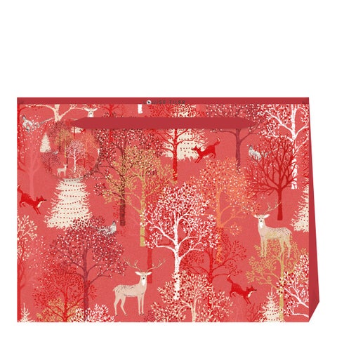 Gavepose Christmas Forest Shopper