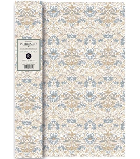 Gavepapir 3m Vellum Strawberry Thief