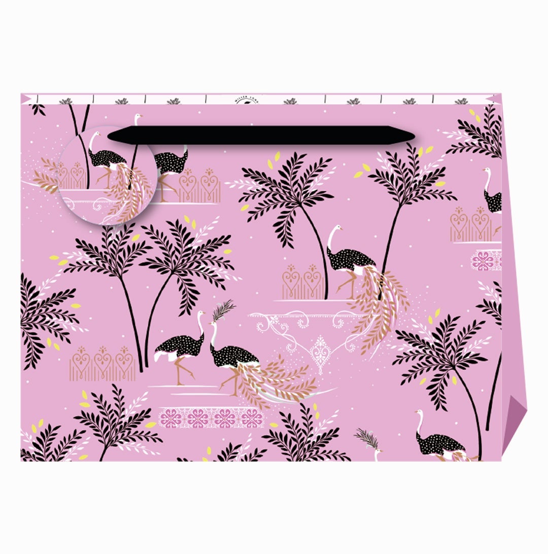 Gavepose Sm Ostrich Palms Shopper