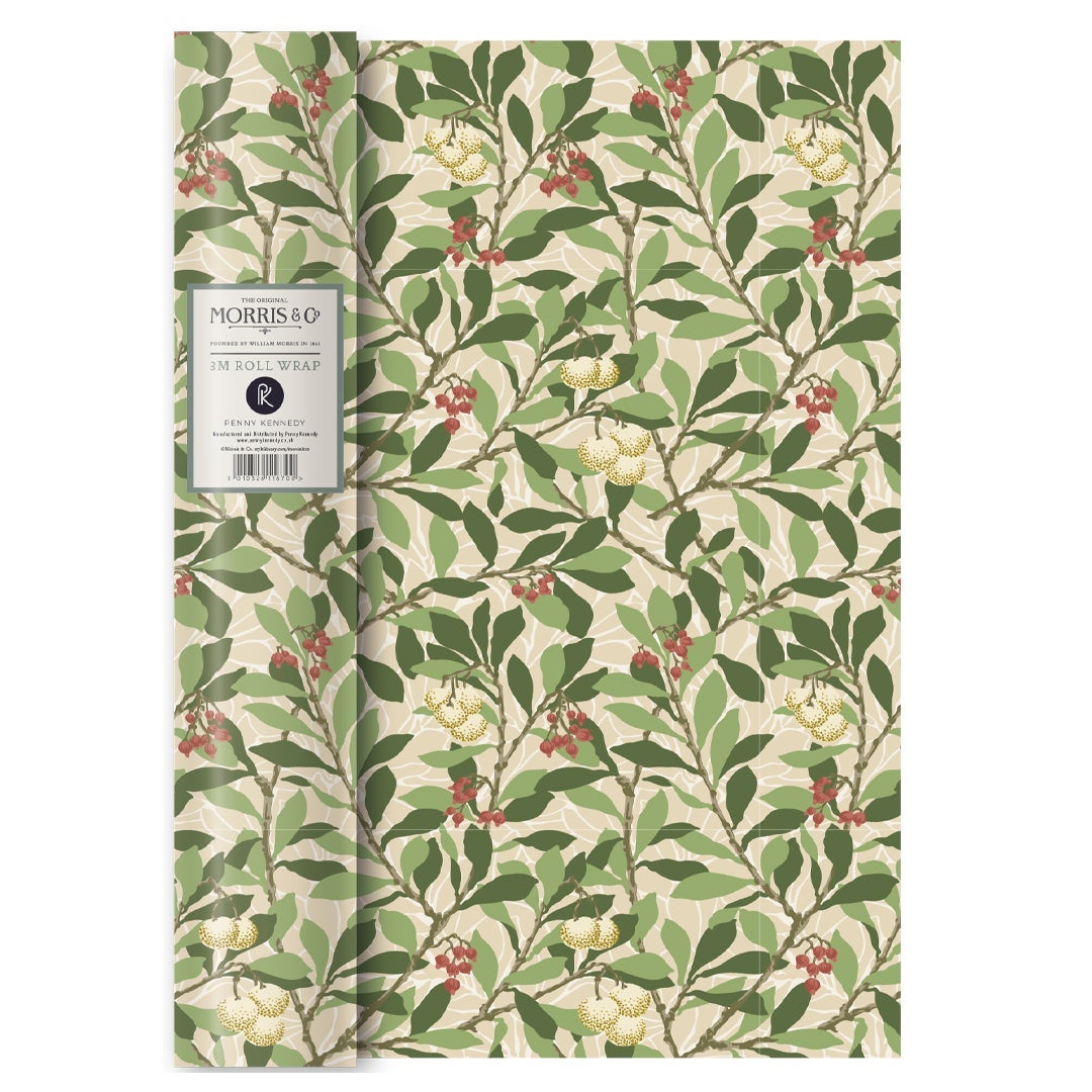 Gavepapir 3m W Morris Arbutus
