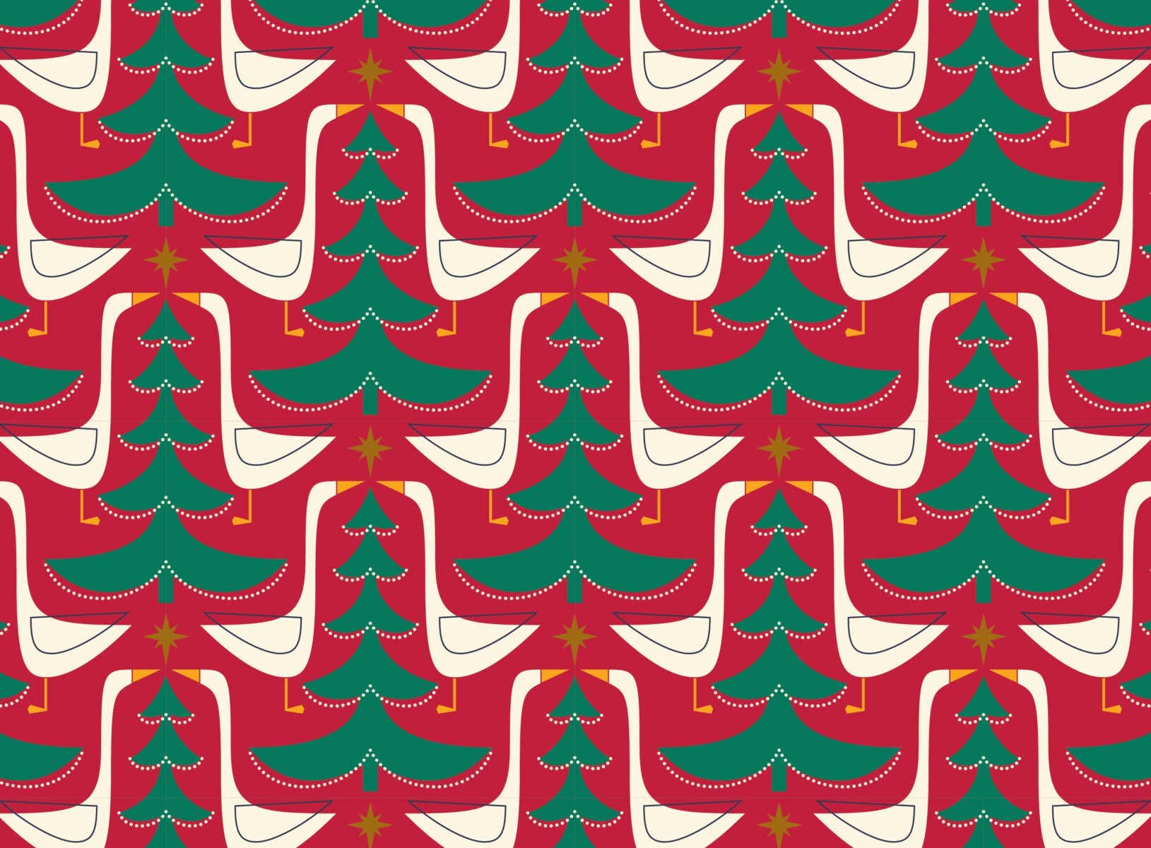 Gaveeske Kate Rhees Robins Misteltoe M