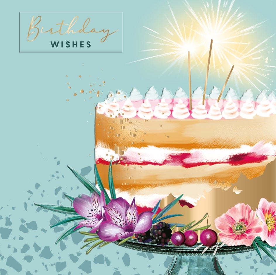 Kort Coctail Hour Birthday Wishes