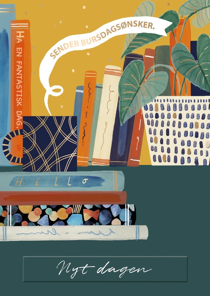 Kort Diego Kopp og bøker