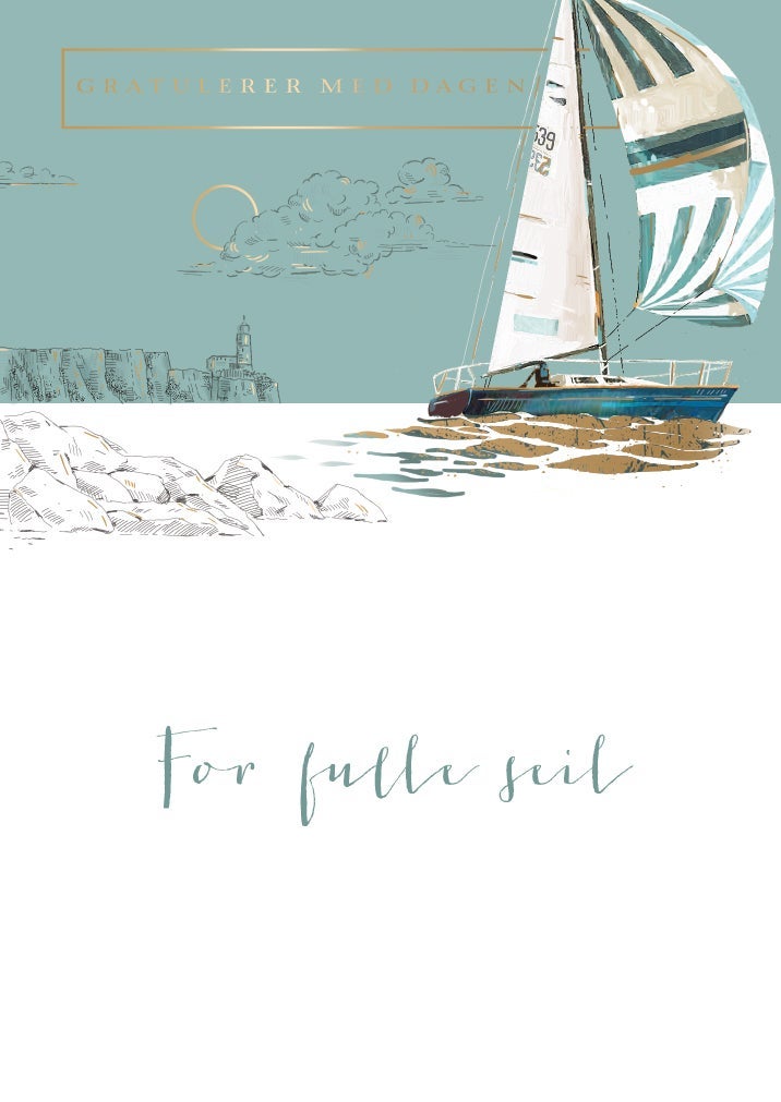 Kort Yonder Seilbåt