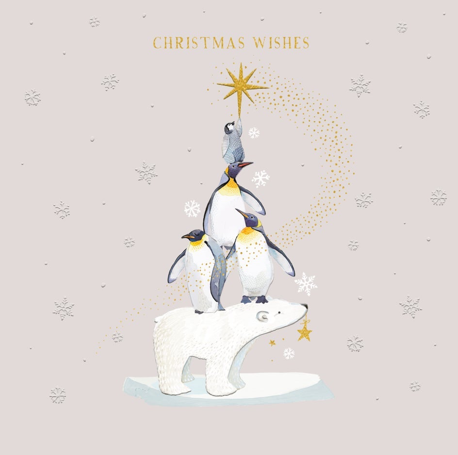 Julekort Arctic Tree