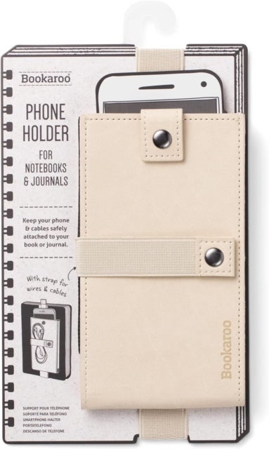 Mobilholder til notatbok A5 cream