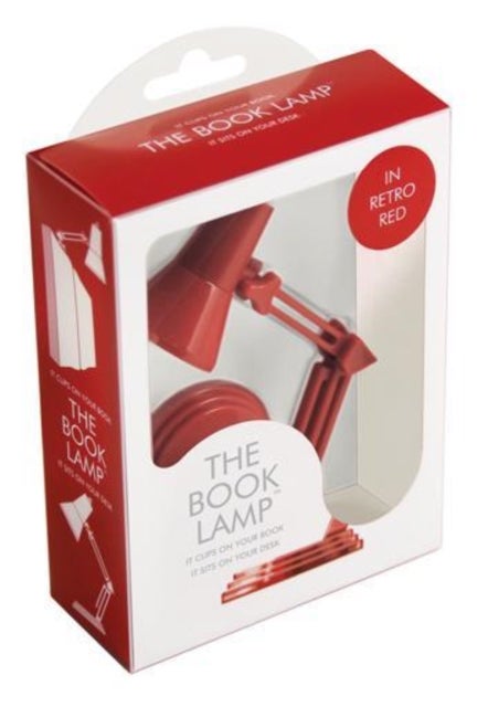 Boklys Retro Rød